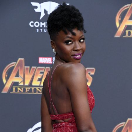 Danai Jekesai Gurira posing for a picture